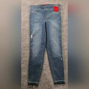 Spanx Women's Distressed Skinny Jeans Size Large NWT